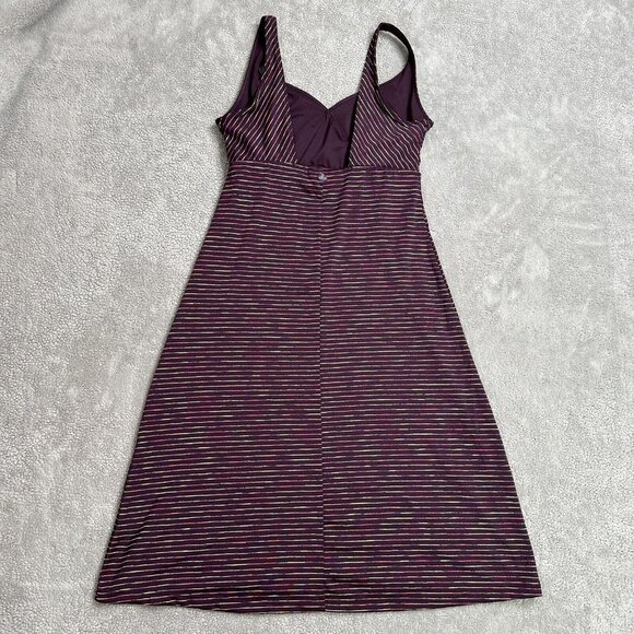 Prana Women's Athleisure Pull Over Empire Tank Dress Stretch Size S Multi Color - Picture 3 of 9